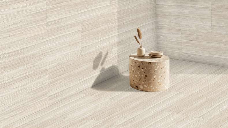 Gerflor vinyle à coller - Creation 55 Paradiso Bone
