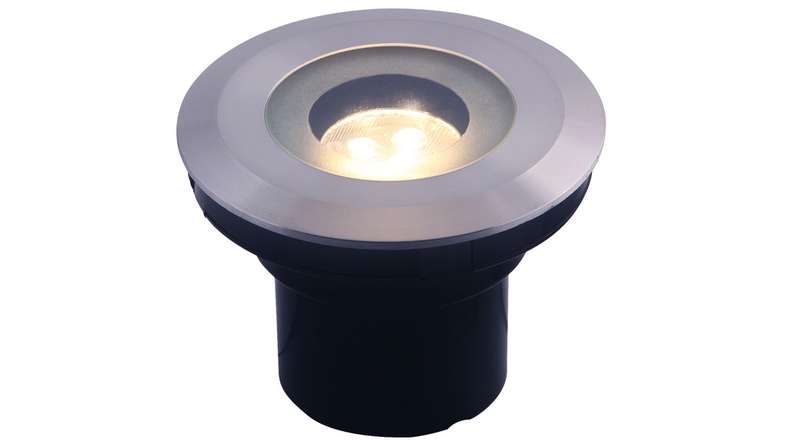planeo éclairage de jardin 12V - LED luminaire encastré Agate - 2.6W 230Lumen