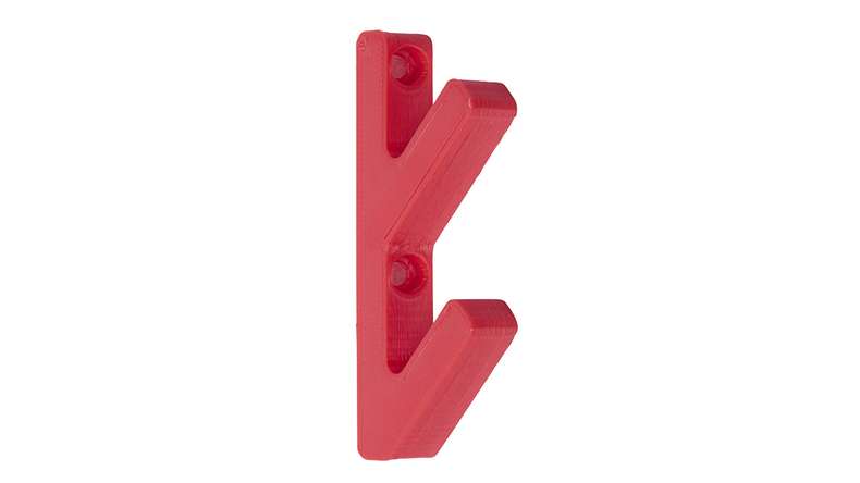 planeo Crochet 3D - rouge 2 pces