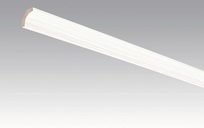 Plinthes MEISTER moulures à gorge bande argent 4021 - 2380 x 22 x 22 mm