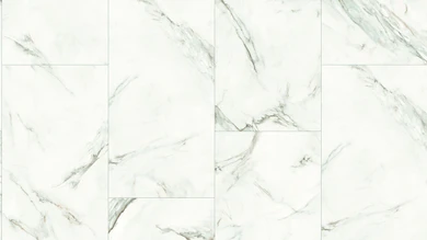 Gerflor vinyle à coller - Creation 55 White Marble