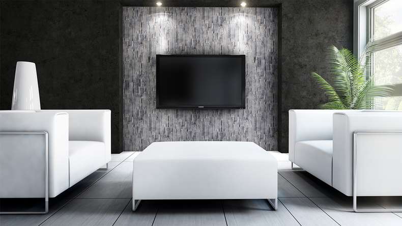 planeo revêtement mural  aspect pierre - NovikStone DS Lave - 1054 x 334 mm