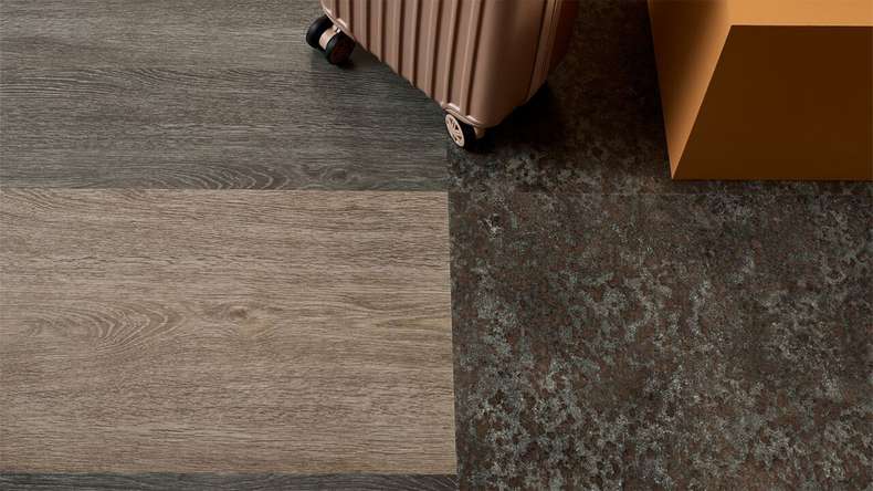 Forbo Allura Material 70 vinyle adhésif - Oxidized Strata (63675DR7)