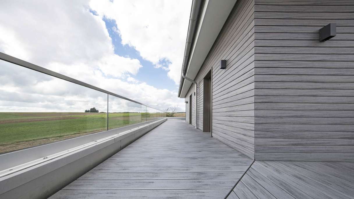planeo Fassado - bardage composite façade gris graphite