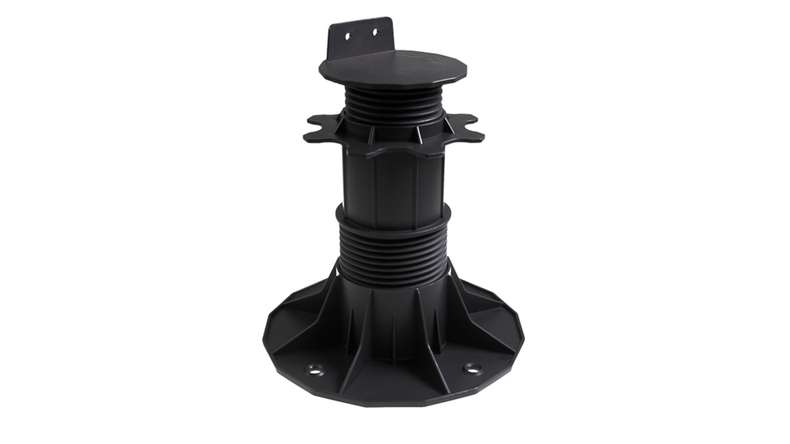 planeo Palier de terrasse avec pied pivotant - réglable en hauteur 140 - 220 mm