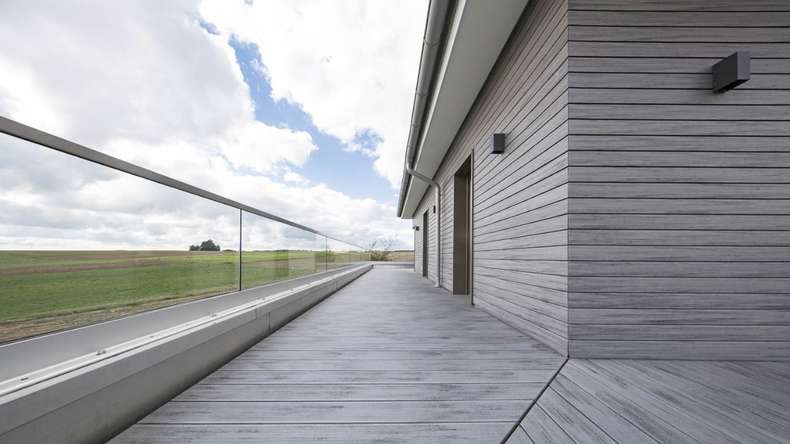 planeo Fassado - bardage composite façade gris graphite