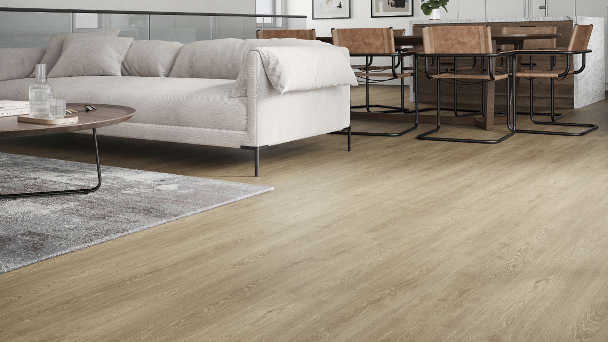 SKAVA rigide Sol PVC clipsable - Home Calm Oak | isolation phonique intégrée (LO-1115)