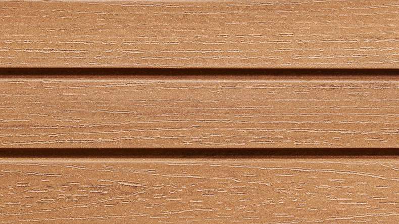 planeo Fassado - bardage façade composite chêne brun