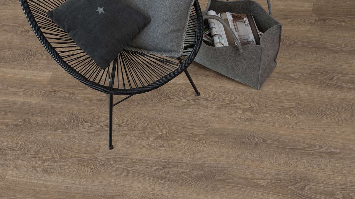 Gerflor Vinyle à clic Rigid - Création 55 Clic Acoustic Charming Oak Beige | Isolation phonique intégrée (61401278)