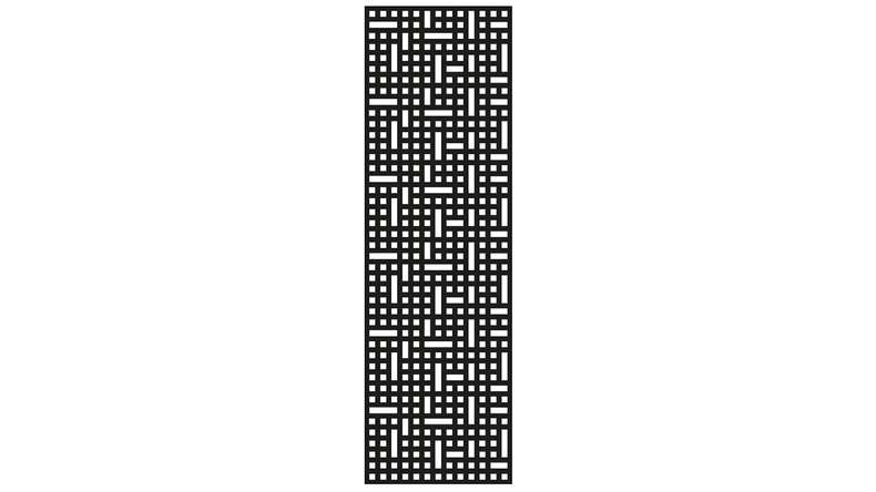 planeo Gardence - Elément design Mesh Anthracite | DB703 60 x 180cm