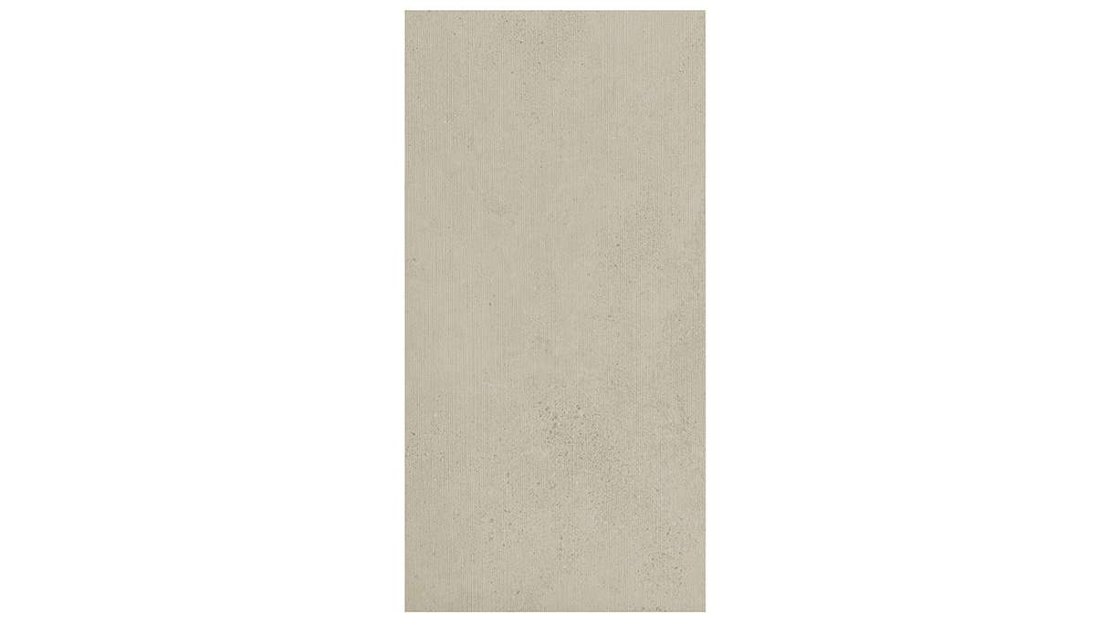 planeo Revêtement mural SPC - CeraRock Tile Stripes Concrete Tan 120 x 60 cm