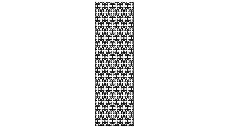 planeo Gardence - Elément design Oriental Anthracite | DB703 60 x 180cm