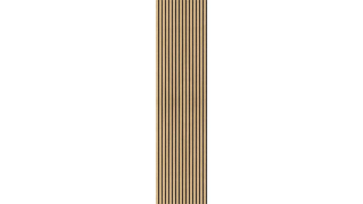 Skaben Panneau acoustique SilentWall Pro - Chêne brun clair - 250 x 60 cm