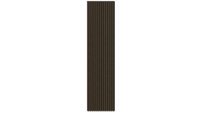 planeo Panneaux acoustiques - chêne fumé 2480 x 600 x 21.5 mm | ignifugé