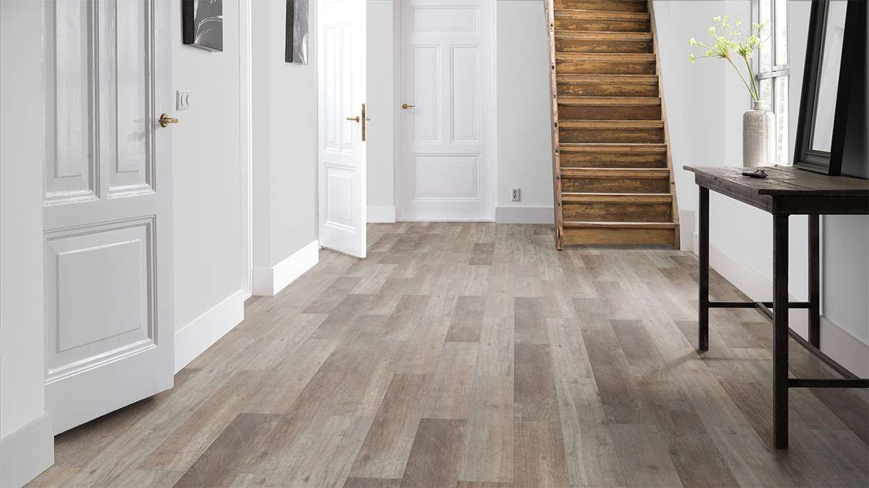Forbo Allura Wood 40 Vinyle à coller - Grey Autumn Oak (60356DR4)