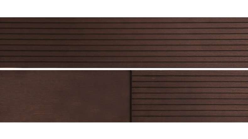 planeo terrasse bois - Bambou foncé lisse/rainuré