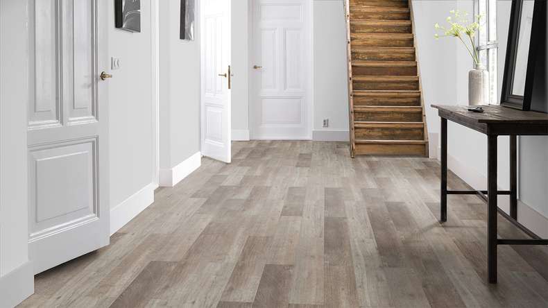 Forbo Allura Wood 40 Vinyle à coller - Grey Autumn Oak (60356DR4)