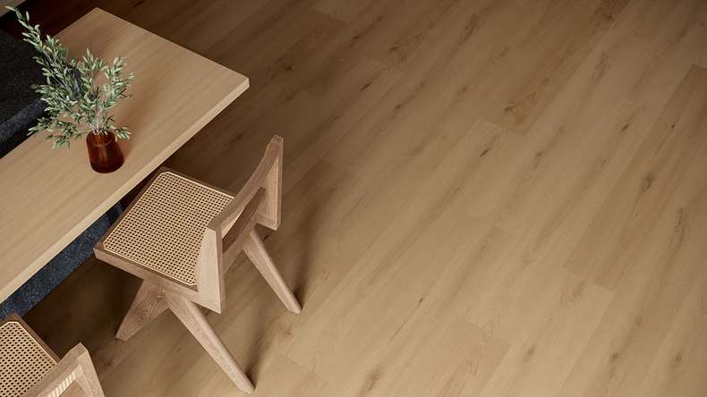 planeo WPC Sol PVC clipsable - PUREtec MAX 70 EIR Pure Golden Oak | Isolation phonique intégrée (RP-A50-7)