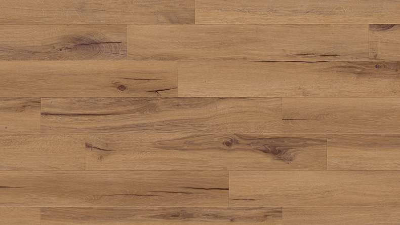 Gerflor Vinyle à clic Rigide - Création 40 Clic Acoustique Cèdre Doré | Isolation phonique intégrée (61311606)