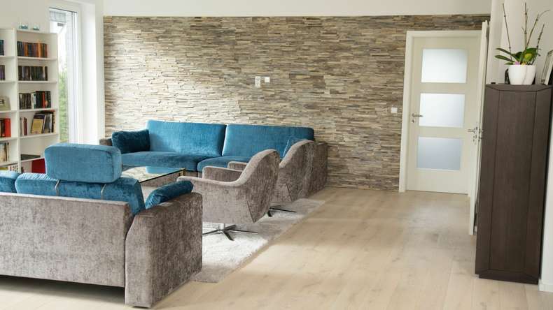 Skaben WoodWall - Teckwood Chic Gun Smoked