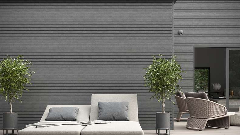 planeo Fassado - Revêtement de façade BPC Cedar 5m (PBF-C11)