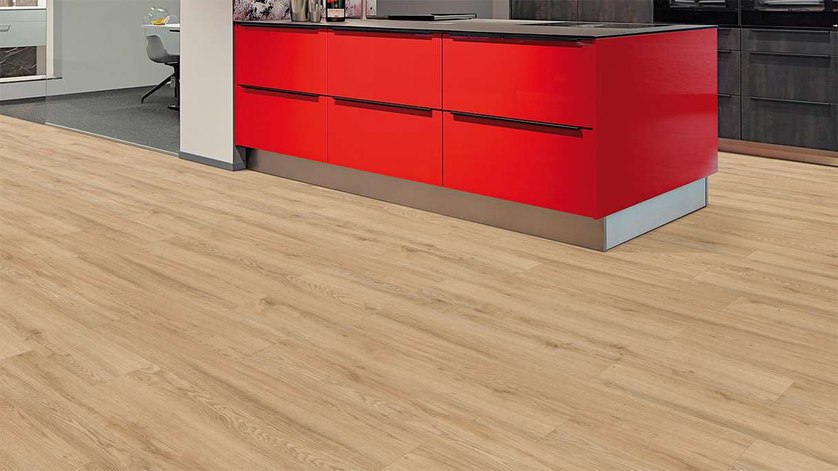 planeo Vinyle à clic rigide - FlexCore 55 Oyster Oak | Isolation phonique intégrée (plfc-5220FS55)