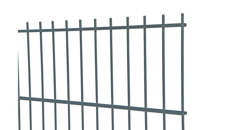 Panneau double fil lourde 8/6/8 - Largeur 2510 mm RAL 7016 anthracite