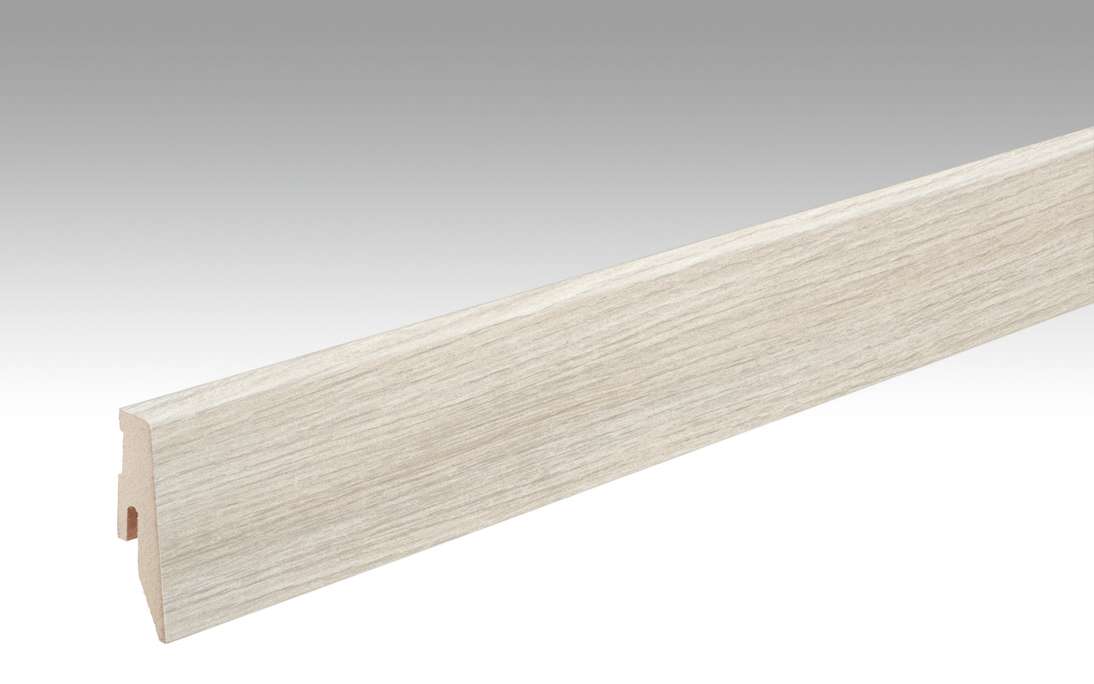 Plinthes MEISTER en chêne glacier 6838 - 2380 x 60 x 20 mm