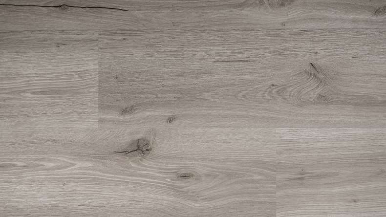 planeo Vinyle à clic rigide - HOMEtec Basic 30 IXPE Grey Oak | Isolation phonique intégrée (RP-E30-6)