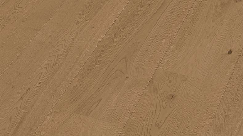 Sol en bois MEISTER Lindura HD 400 - 20225 Chêne authentique brun argile verni ultra-mat 2200 x 270 x 11 mm (500214-2200270-20225)