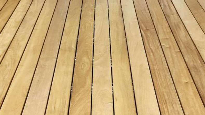TerraWood terrasse bois - Garapa PRIME 25 x 145 x 5490mm deux faces lisses
