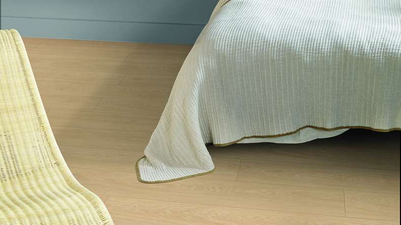 Gerflor vinyle à coller - Creation 55 Lounge Oak Beige | Grain synchronisé
