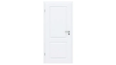 planeo Porte intérieure de style maison de campagne PUREA Casa 2 laque blanche 9003 chant design | laqué - 1985 x 610|735|860|985 mm