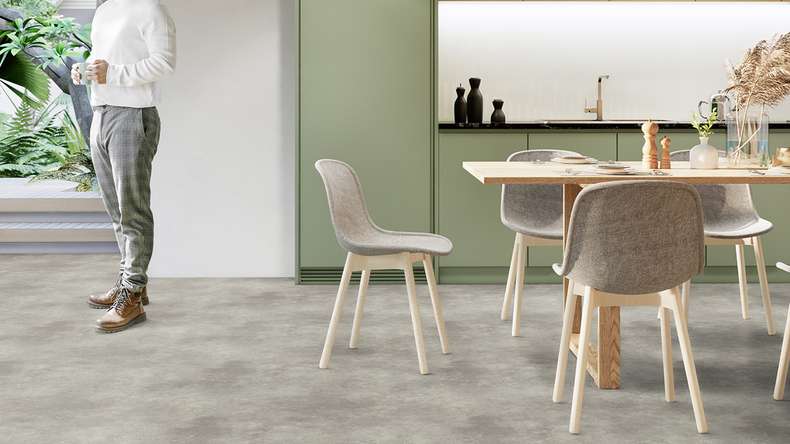 Revêtement Gerflor CV - TEXLINE Nature 2379 Leone Greystone
