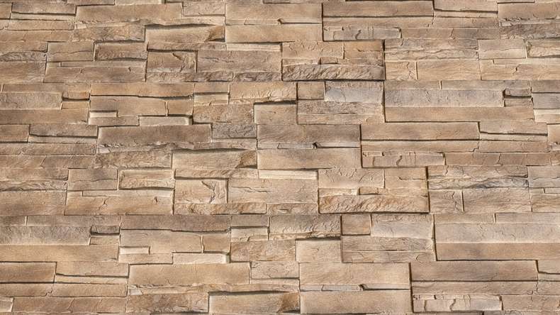 planeo panneau de façade aspect pierre - NoviStone Brownstone 1054 x 334 mm