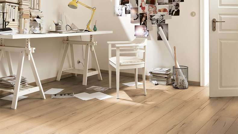 MEISTER Stratifié - MeisterDesign LL 150 Chêne fissuré clair 6258 | Made in Germany (600007-2052220-06258)