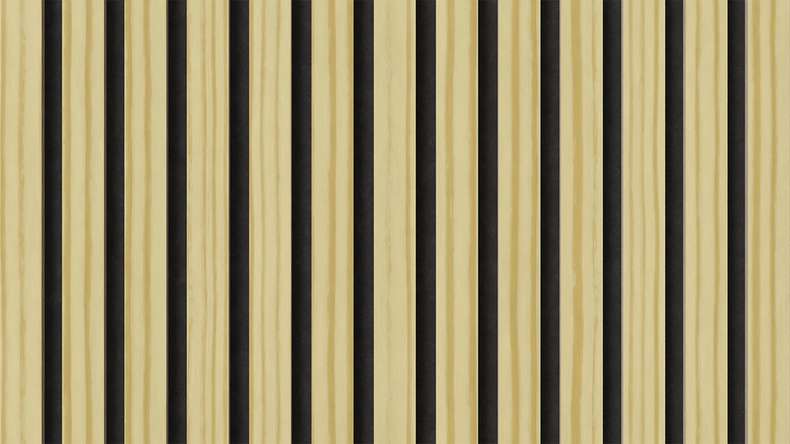 planeo Panneaux acoustiques - pin 2480 x 600 x 21.5 mm | ignifugé