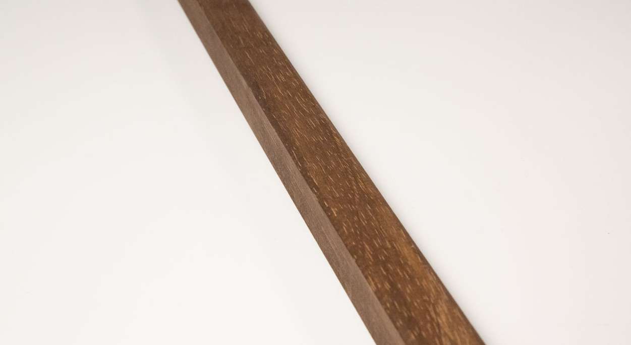 planeo WoodWall - Moulure en bois marron - 2.4m