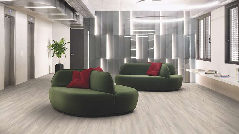 Gerflor vinyle à coller - Création 55 Chêne Bostonien Beige