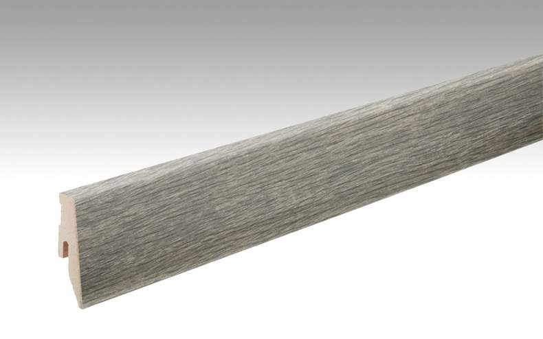 Plinthes MEISTER chêne mohair vintage gris 6288 - 2380 x 60 x 20 mm