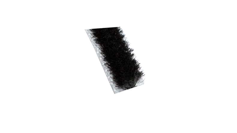 planeo Gardence Strong - joint brosse profilé jardin 1.9m - 4 pces