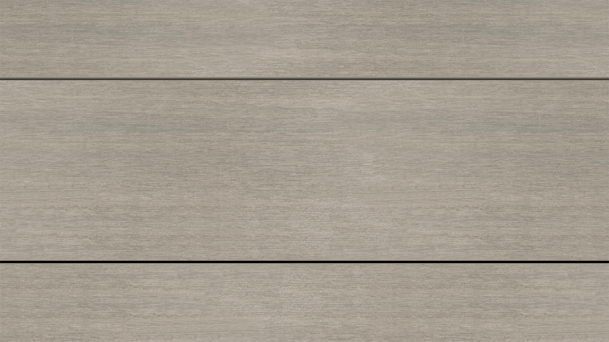 planeo UNIDeck - Lame de terrasse en WPC CoEx, gris clair, 3 m - texturée/brossée lisse
