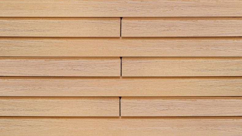 planeo Fassado - bardage façade composite chêne brun petit 4 m