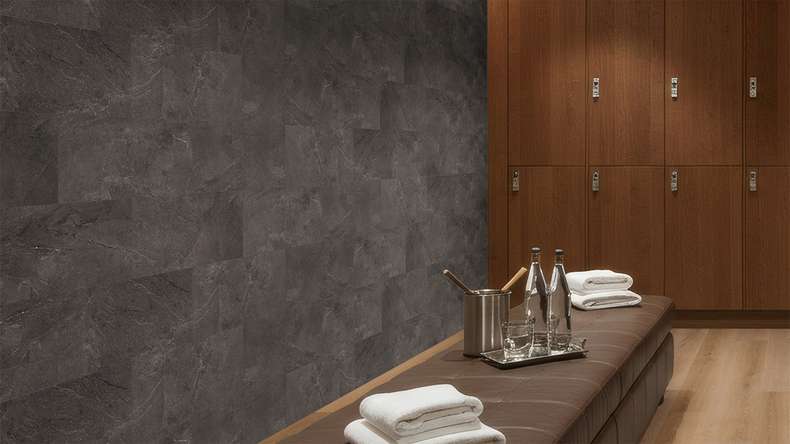planeo Revea - revêtement mural plastique Slate Matt 60 x 30 cm
