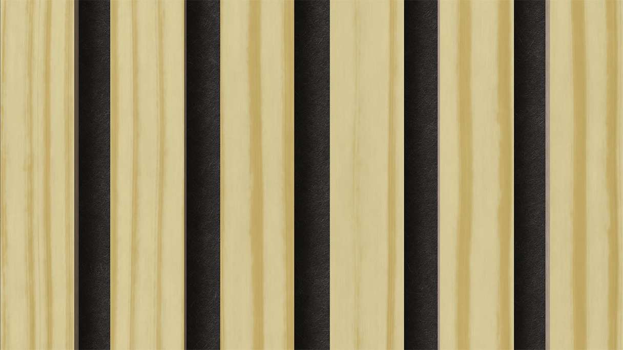 planeo Panneaux acoustiques - pin 2480 x 600 x 21.5 mm | ignifugé