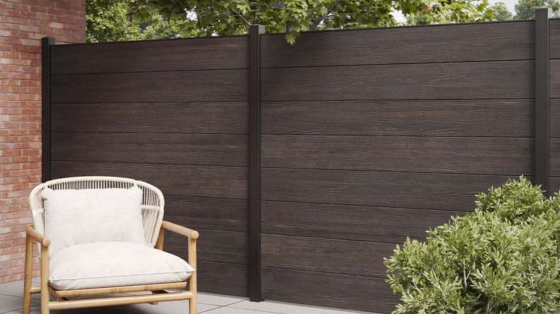 planeo AEX - Clôture de jardin en palissandre