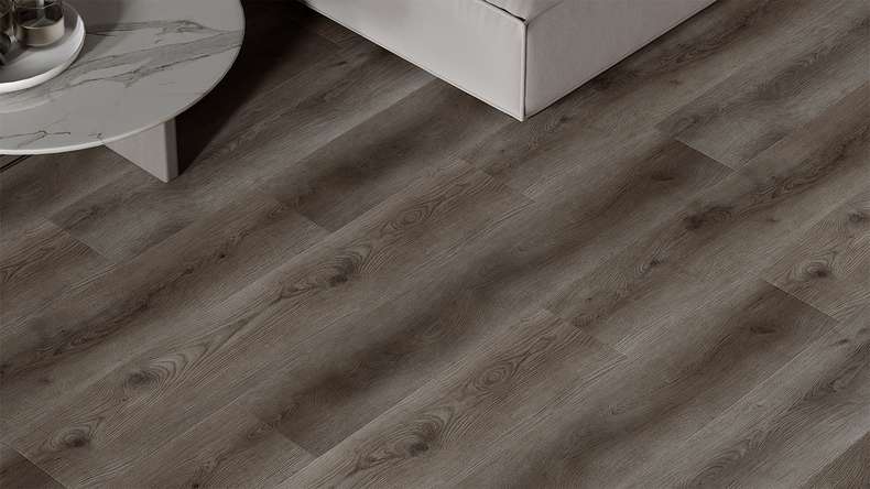planeo Vinyle à clic rigide - HOMEtec Pro 50 IXPE Shadow Oak | Isolation phonique intégrée (RP-E50-7)