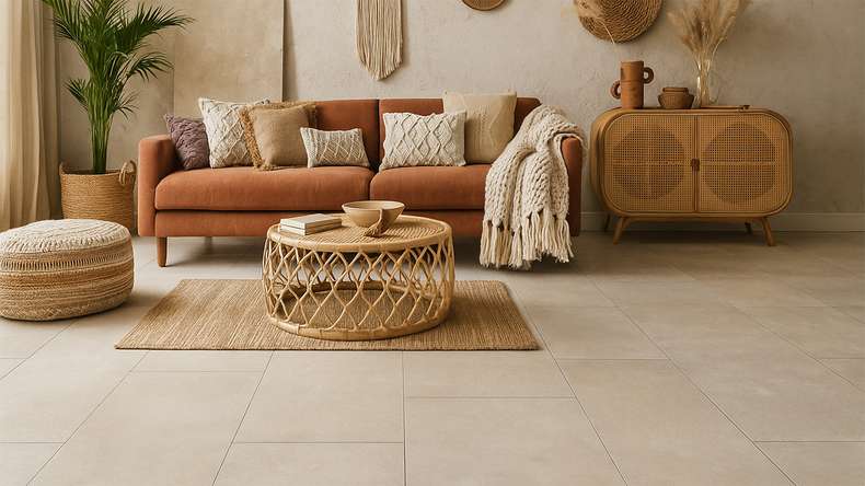 planeo Sol PVC clipsable - Rigid Pierre de sable (DF-80201)