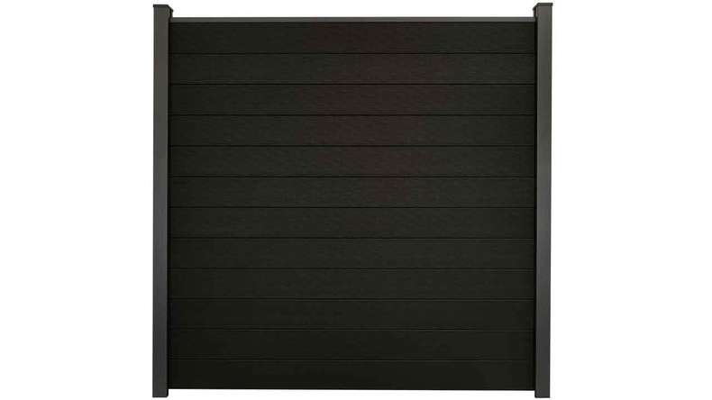 planeo Gardence Strong - Clôture composite Carré noir