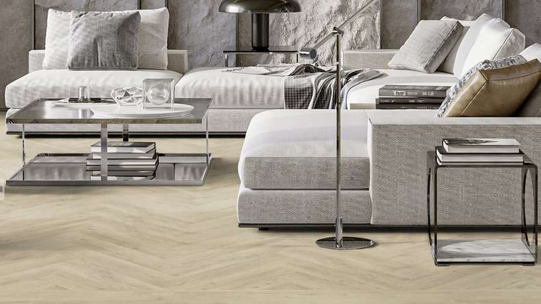 Gerflor vinyle à coller - Creation 55 Twist | Herringbone